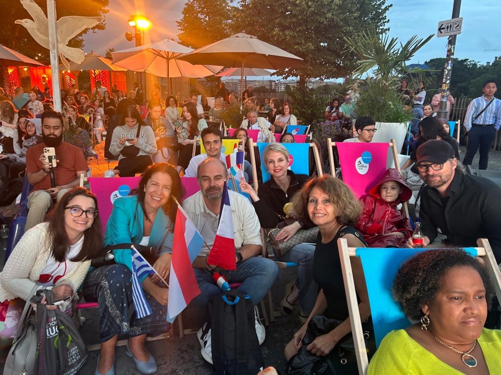 La Communauté des Français du Luxembourg CFL et les Jeux Olympiques (Cérémonie Ambassade et festivités)