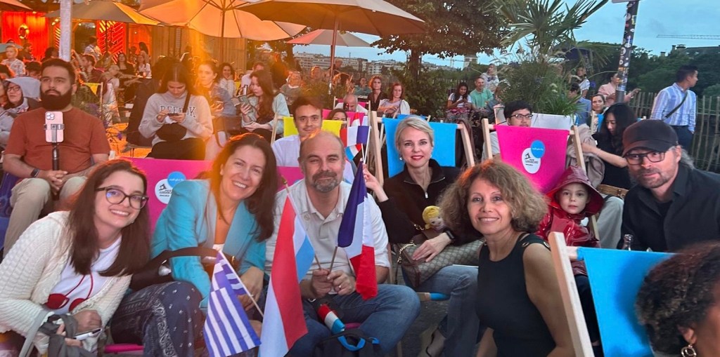 La Communauté des Français du Luxembourg à l’ouverture des Jeux Olympiques Paris 2024