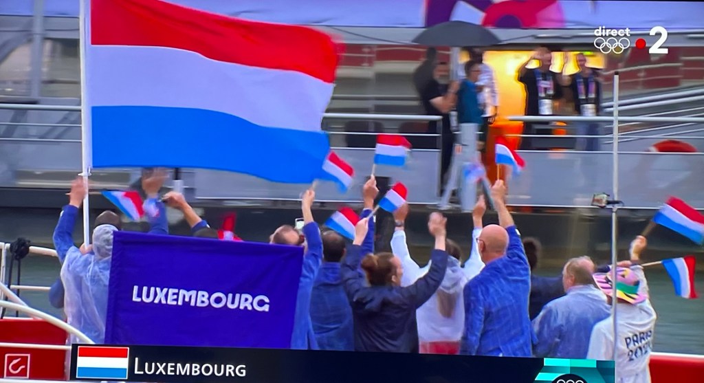 La Communauté des Français du Luxembourg à l’ouverture des Jeux Olympiques Paris 2024