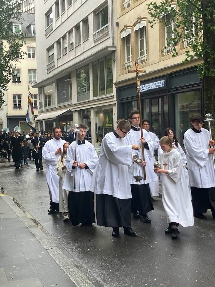 La procession de l’Octave 2025 à Luxembourg