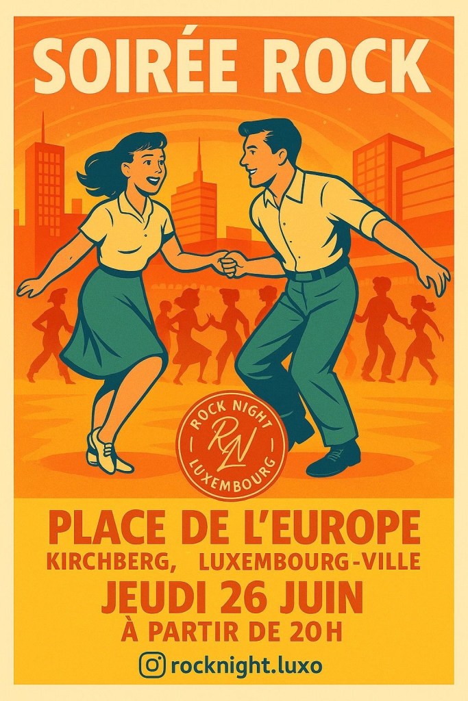 Rock Danse à Luxembourg Kirchberg le 26 juin 