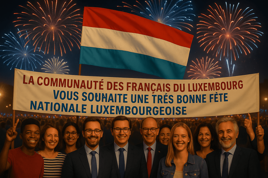 La Communauté des Français du Luxembourg souhaite une excellente Fête nationale luxembourgeoise
