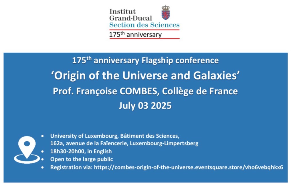 Origin of the Universe and Galaxies​ by Francoise Combes