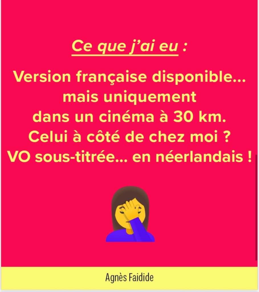 Histoire d’une Française au Luxembourg : Au cinéma