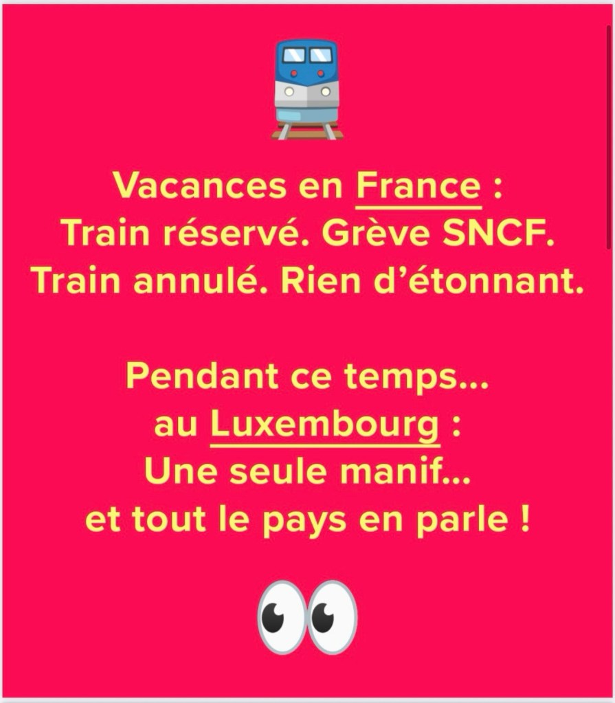 Une Française au Luxembourg : la GRÈVE (une série comique par l’agence E-conique)