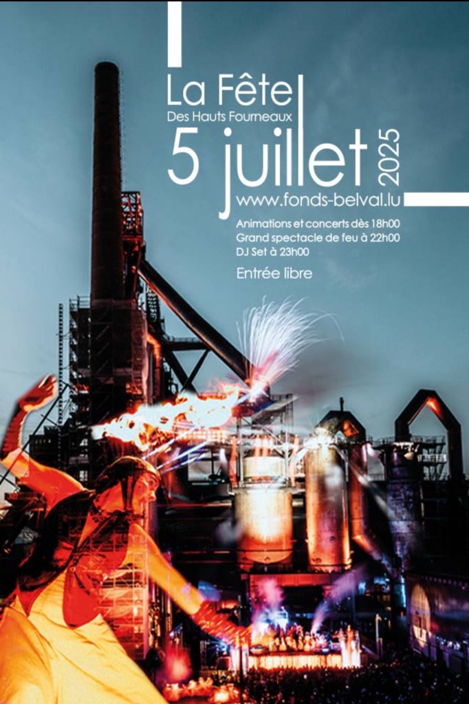 La Fête des Hauts Fourneaux revient à Belval le 5 juillet 2025