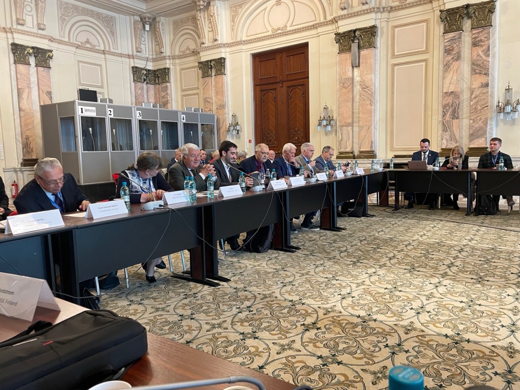 réunion du réseau EuroDefense à Bucarest, avril 2025