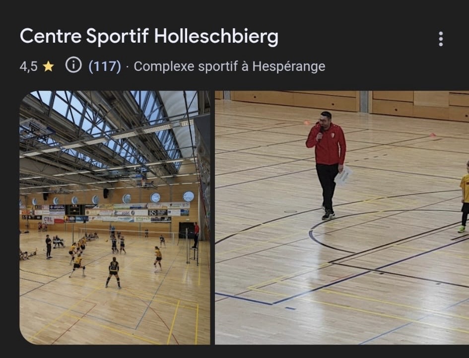 Hesperange, centre sportif Holleschberg