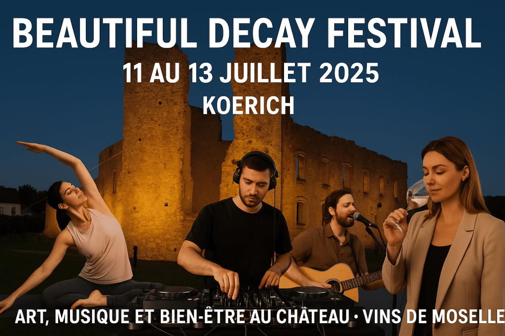 Beautiful Decay Festival – 11 au 13 juillet 2025, Koerich