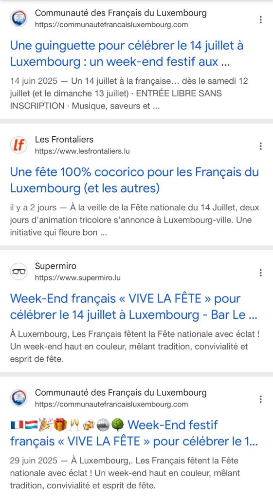 Vive la fête française au Luxembourg avec SuperMiro​ et Google