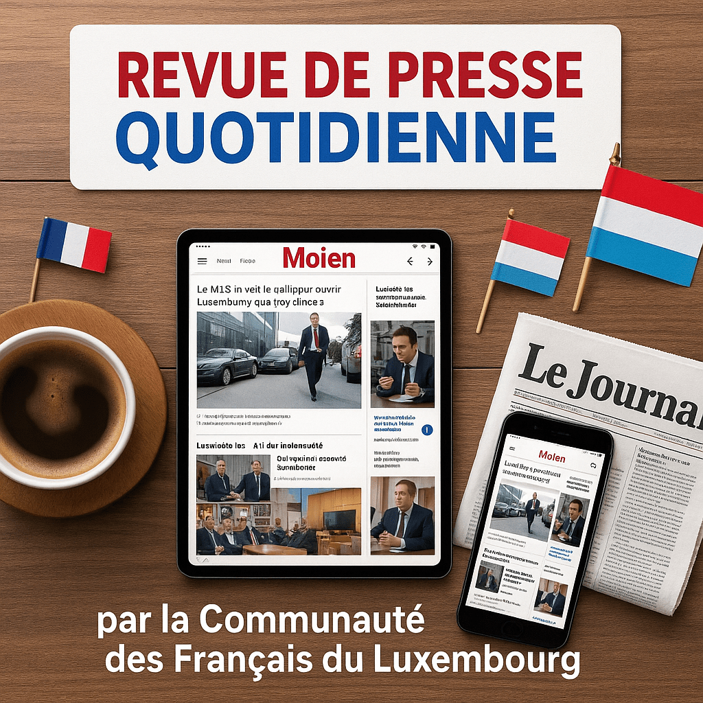 Revue de presse de la Communauté des Français du Luxembourg​