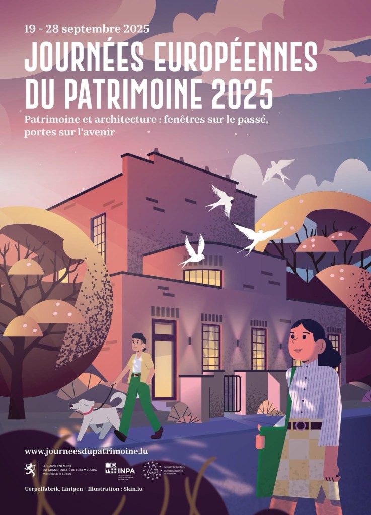 Journées Européennes du patrimoine au Luxembourg du 19 au 28 septembre 2025
