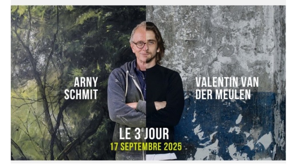 Vernissage de l’exposition ARNY SCHMIT x VALENTIN VAN DER MEULEN LE 3E JOUR