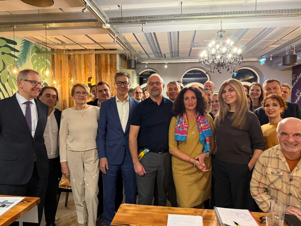 la communauté des Français du Luxembourg avec Mr Bruno Theret