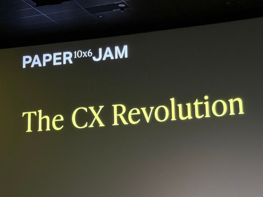 Paperjam 10×6 intitulée « The CX Revolution »,