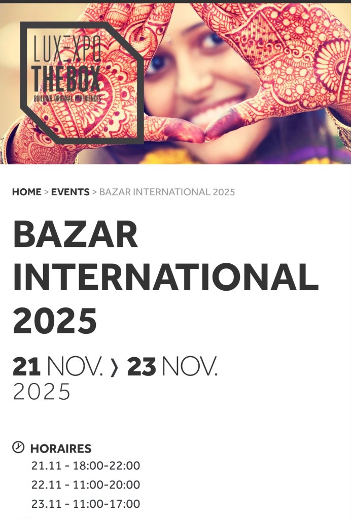 Bazar International 2025 à Luxembourg : un tour du monde solidaire à Luxexpo The Box