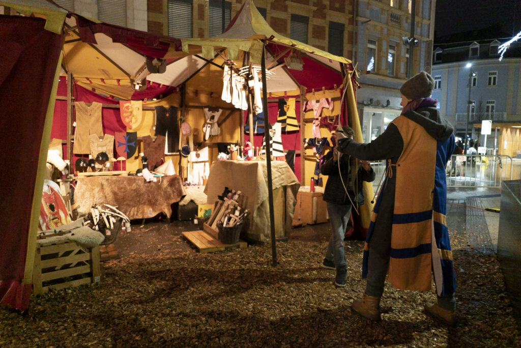 stand marché médieval