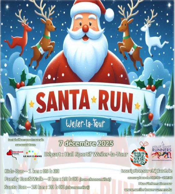Santa Run weiler la tour 2025