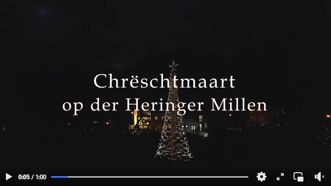 Vidéo  Facebook Touristcenter Heringer Millen  marché Noël 
