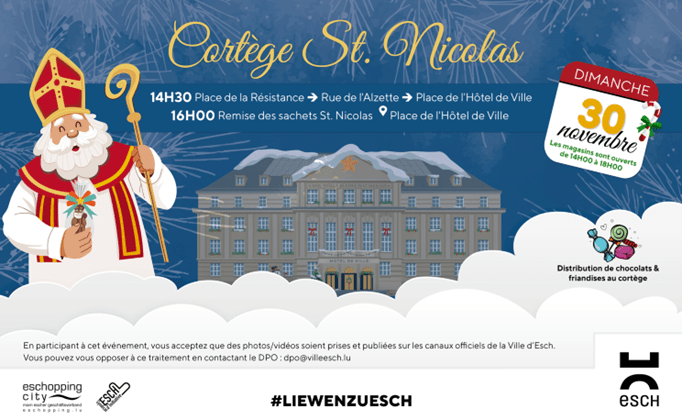 cortège saint nicolas esch