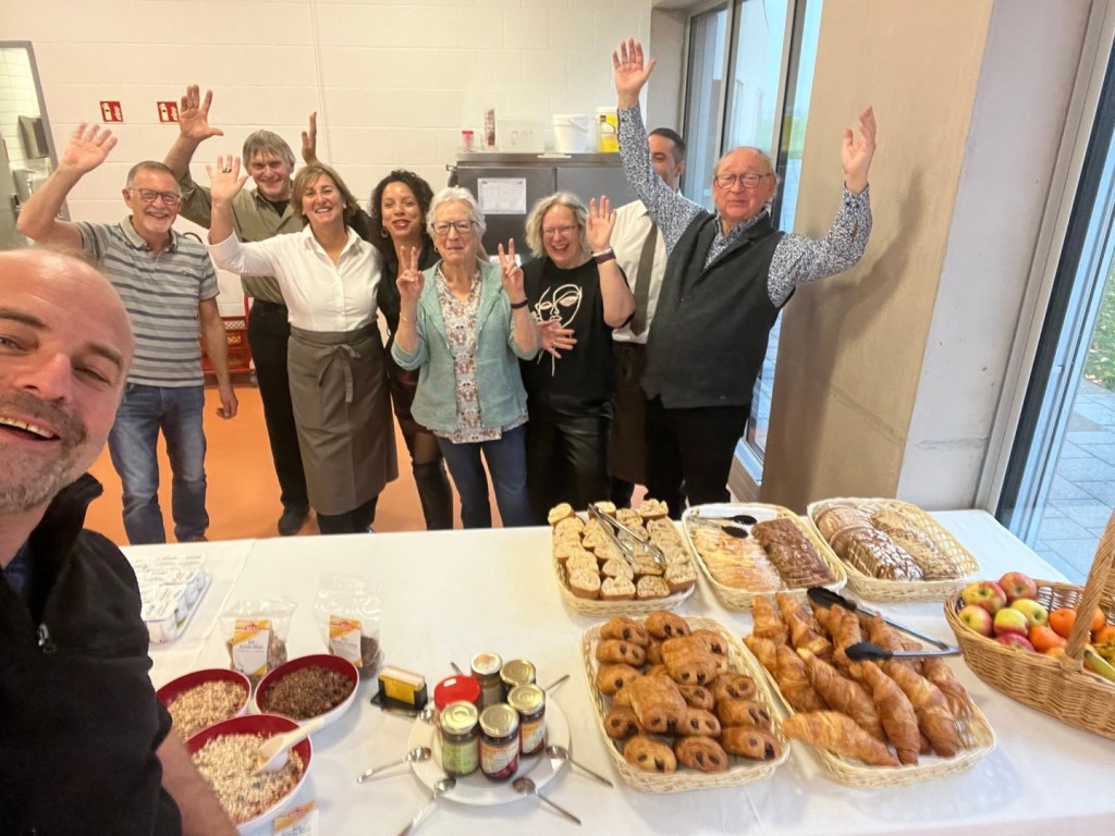 petit dej Fairetrade à Frisange en 2024