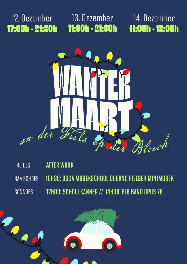 programme Larochette marché de Noël