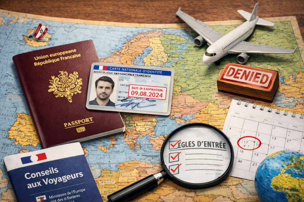 Voyager à l’étranger : bien vérifier la validité de ses documents d’identité