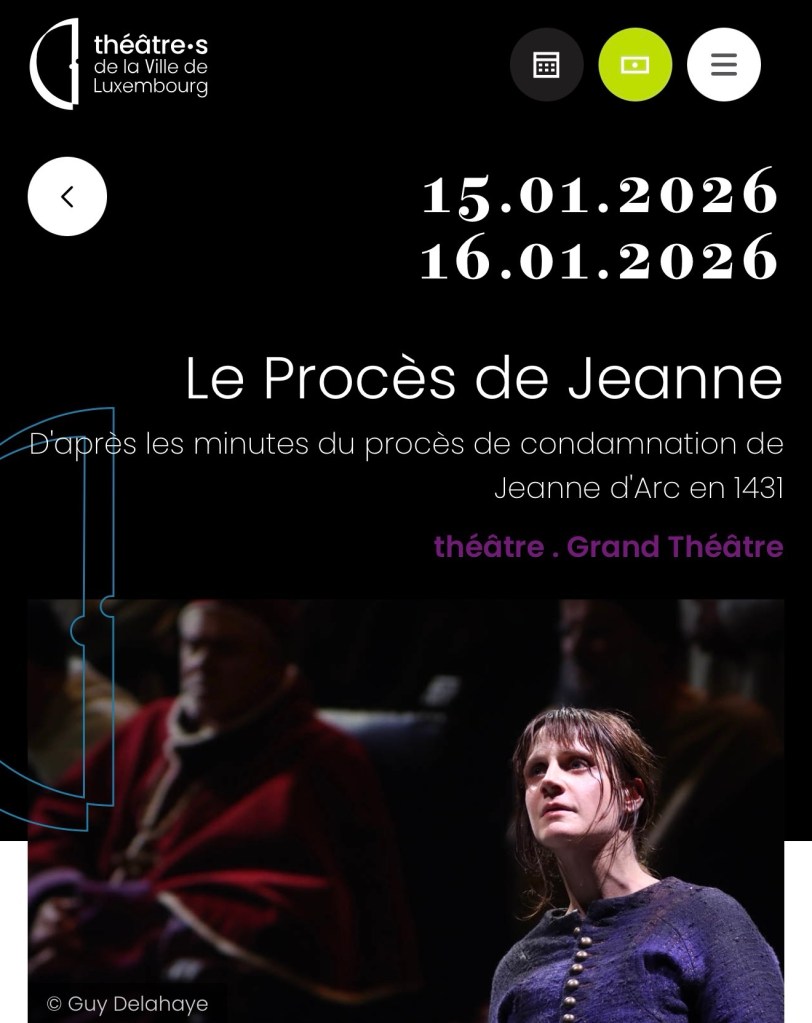 Le Procès de Jeanne : une expérience théâtrale immersive vécue au Luxembourg