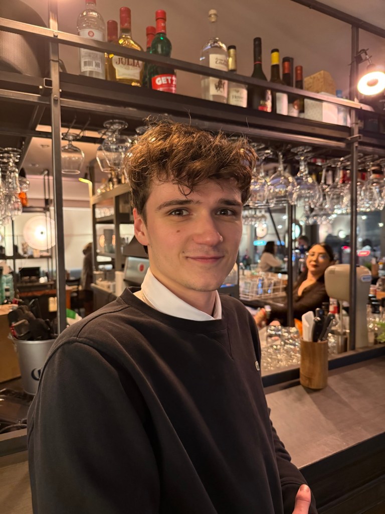 Victor Théopault, jeune stagiaire à l’Institut français du Luxembourg