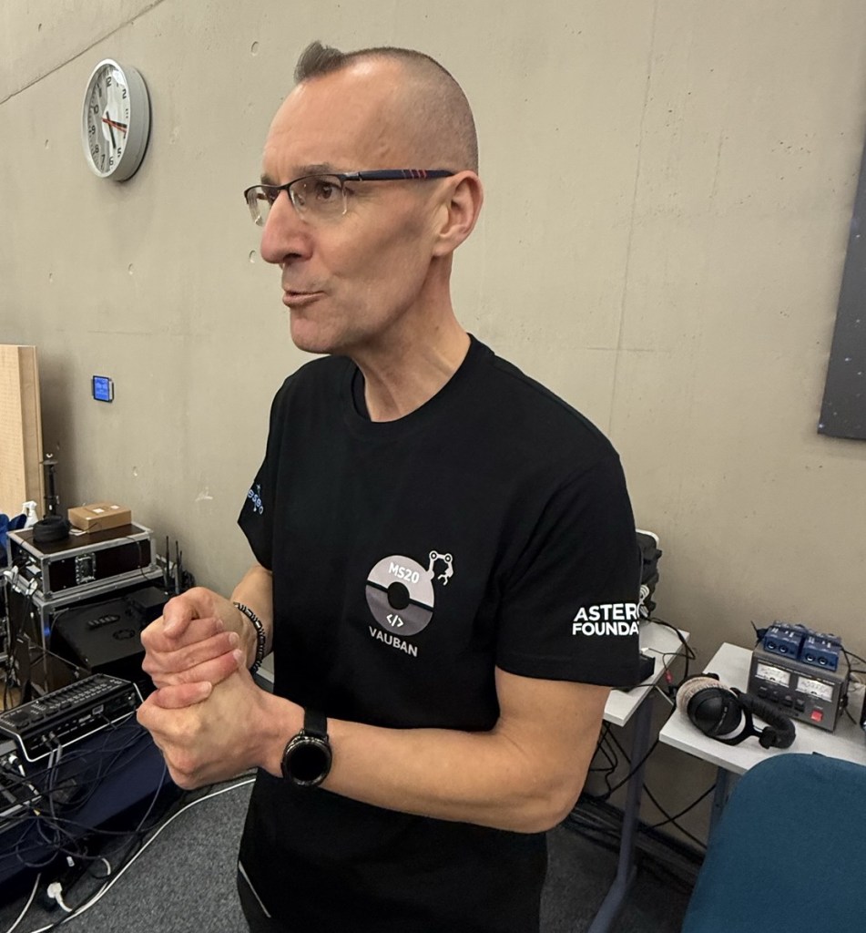 Jérôme Metzler, initiateur du projet ARISS au Lycée Vauban