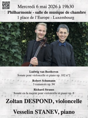 Concert classique exceptionnel à Luxembourg : invitations offertes à la Philharmonie par Musikoklasika pour la Communauté des Français du Luxembourg