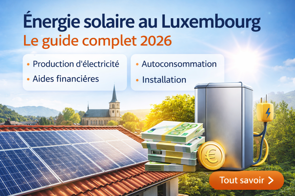 Énergie solaire au Luxembourg : le guide complet pour réussir son projet photovoltaïque en 2026