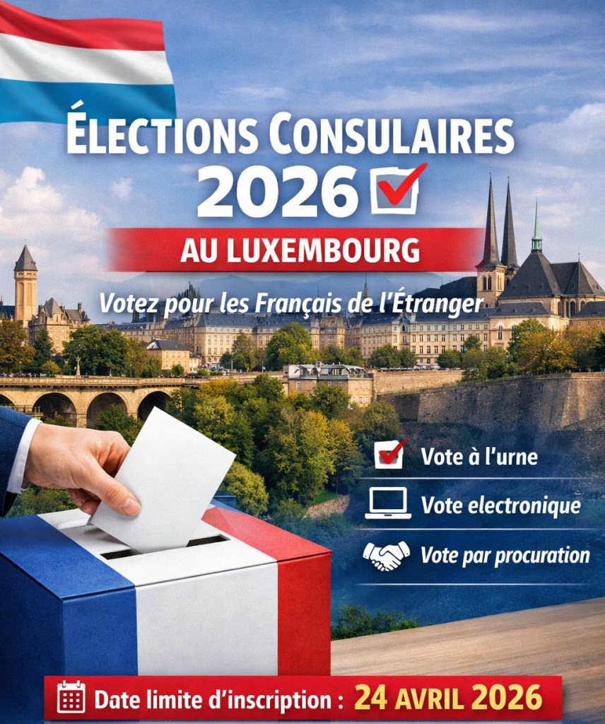 Élections consulaires 2026 au Luxembourg : comment voter pour les Français de l’étranger ?