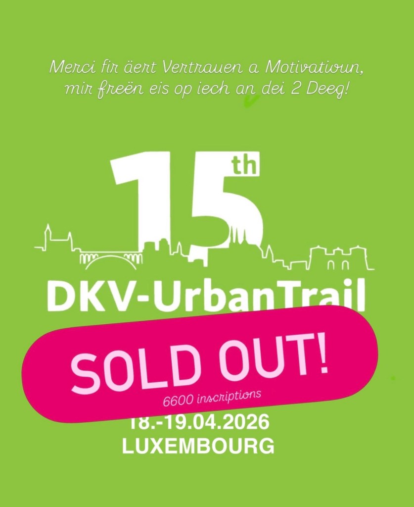 DKV Urban Trail Luxembourg 2026