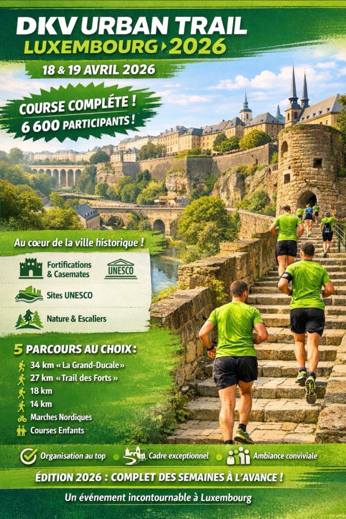 DKV Urban Trail Luxembourg 2026 